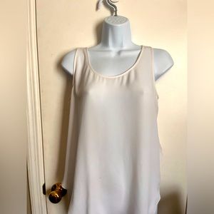 Banana Republic White Tank Blouse